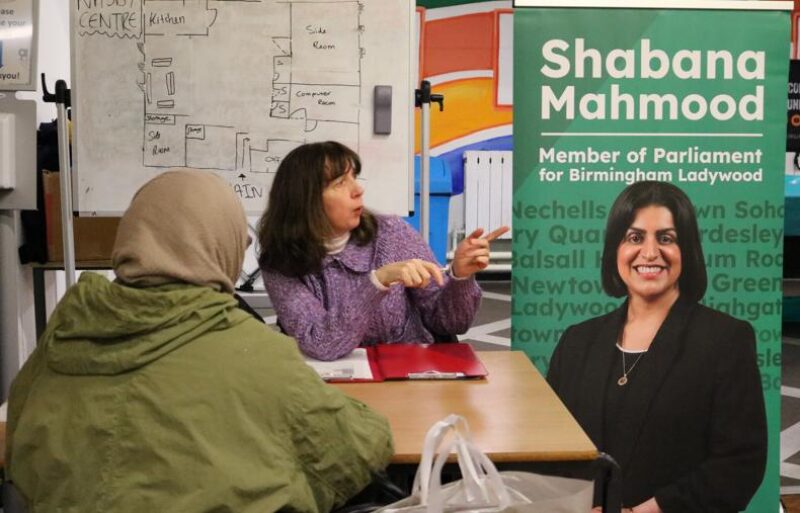 Appointments were available with a wide range of organisations.